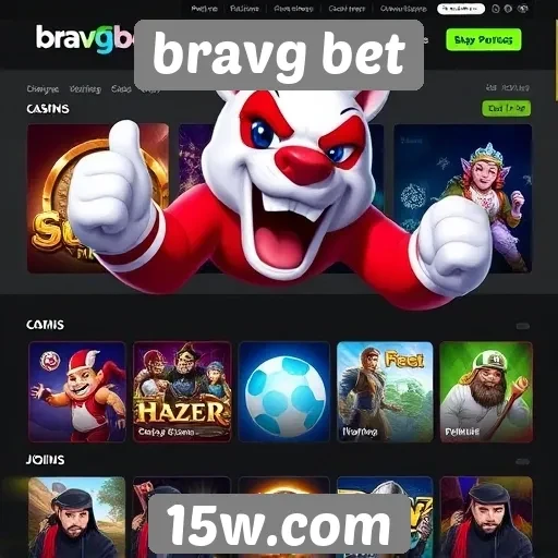 Diversidade de jogos no bravg bet